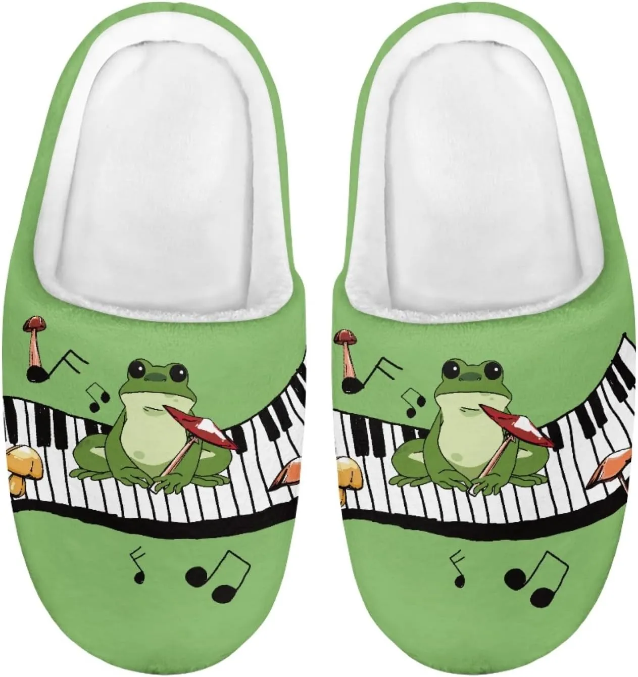 Kids Slippers Boys Girls House Slippers Warm Soft Plush Non-Slip Indoor Outdoor Slip-on Shoes
