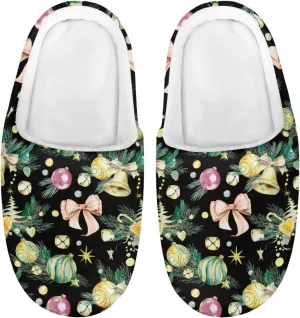 Kids Slippers Boys Girls House Slippers Warm Soft Plush Non-Slip Indoor Outdoor Slip-on Shoes