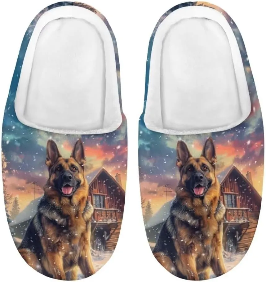 Kids Slippers Girls Winter Soft Fuzzy House Shoes Home Bedroom Slippers Warm Slip On