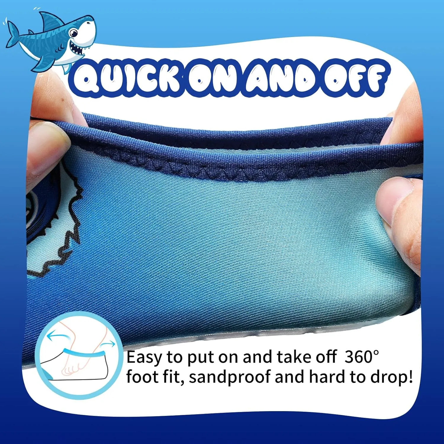 Kids Water Shoes Girls Boys Outdoor Quick Dry Barefoot Aqua Socks for Toddler Sport Beach Swim Surf