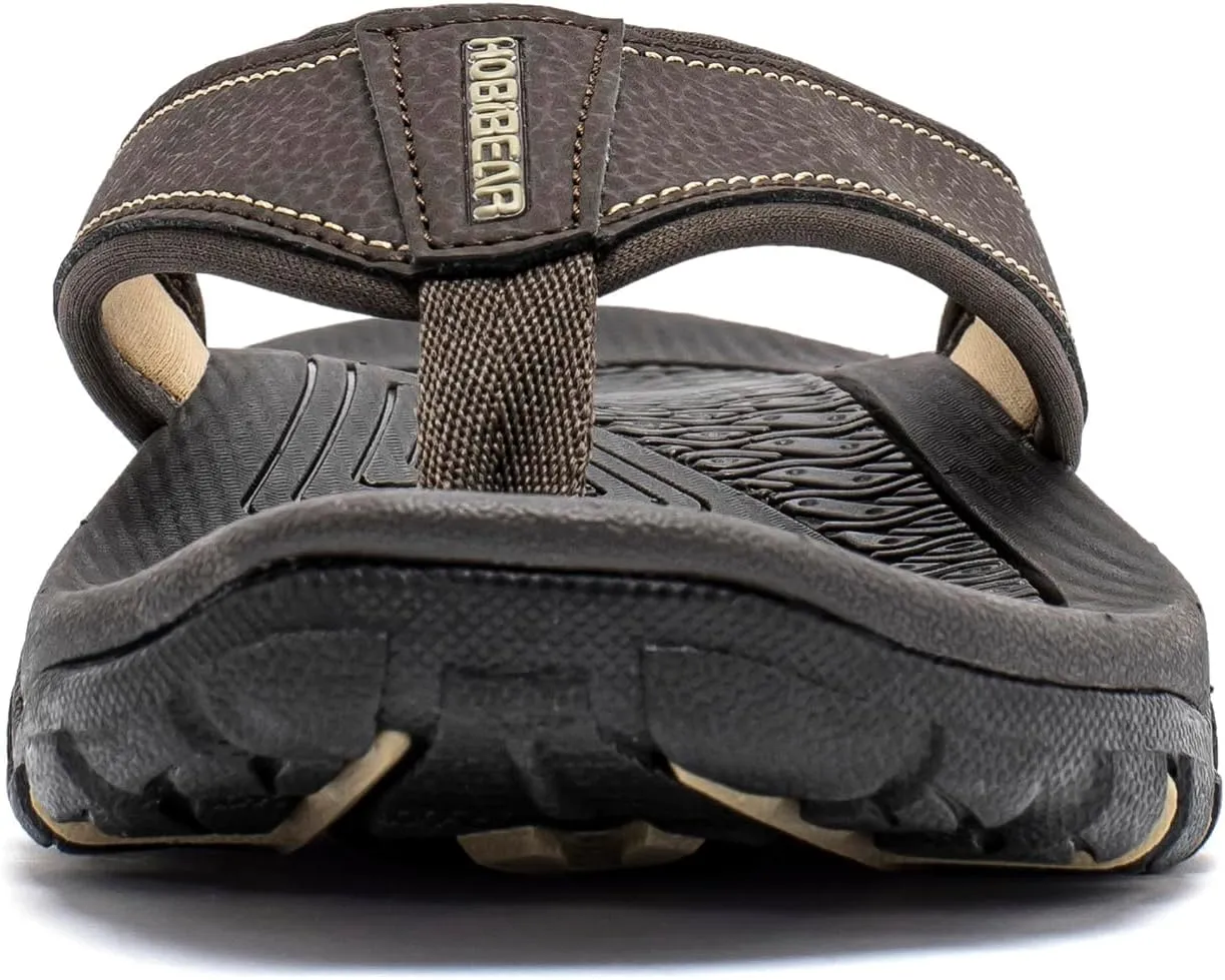 KIIU Mens Thong Sandals Indoor and Outdoor Beach Flip Flop