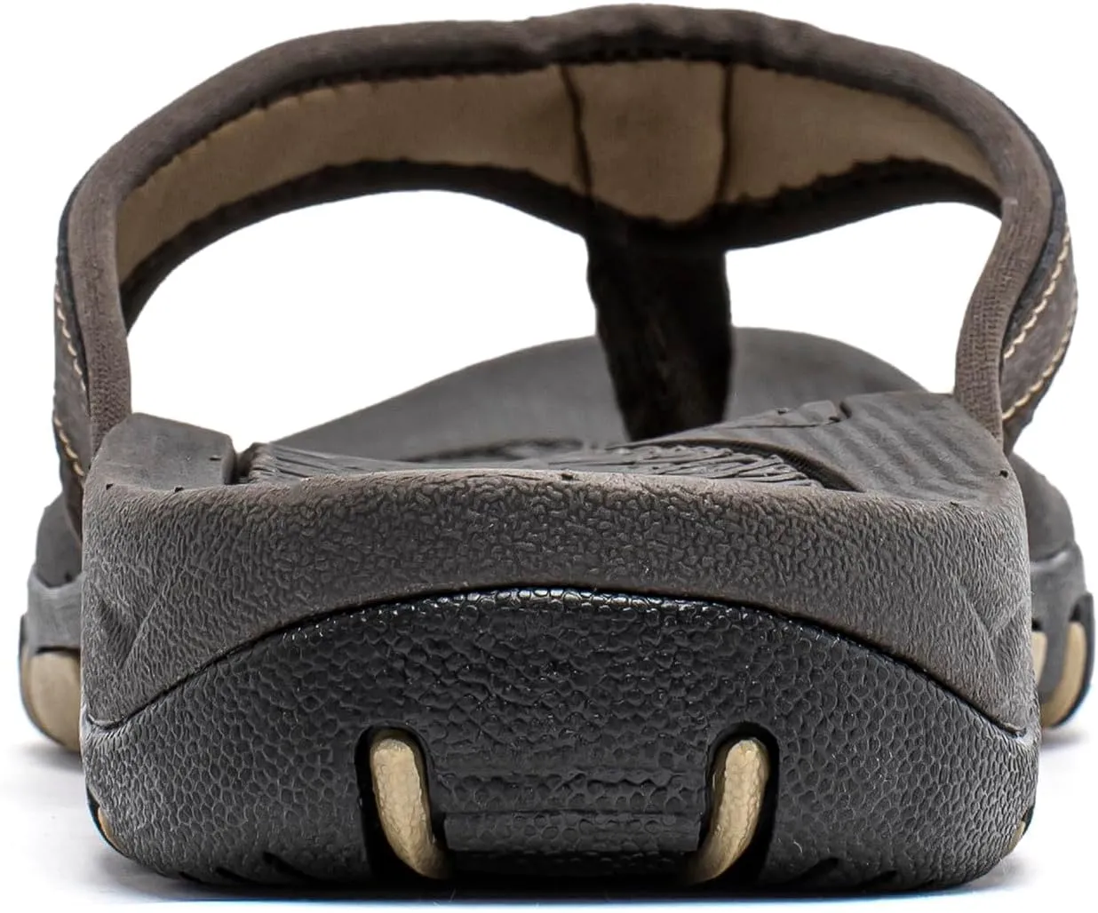 KIIU Mens Thong Sandals Indoor and Outdoor Beach Flip Flop