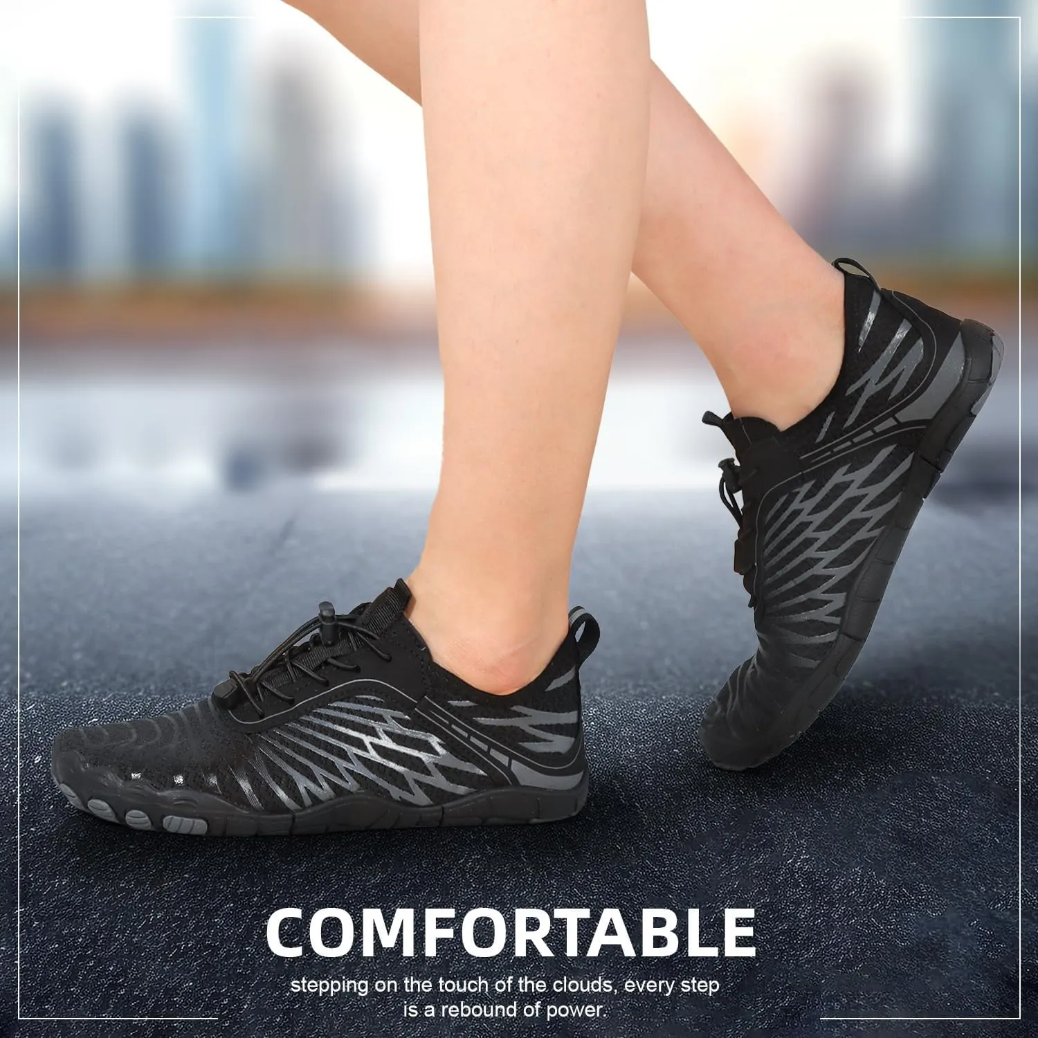 KUANG! Water Shoes for Women Men Beach Barefoot Shoes Summer Swimming Non-Slip Athletic Footwear Aqua Quick Dry Hiking Surf