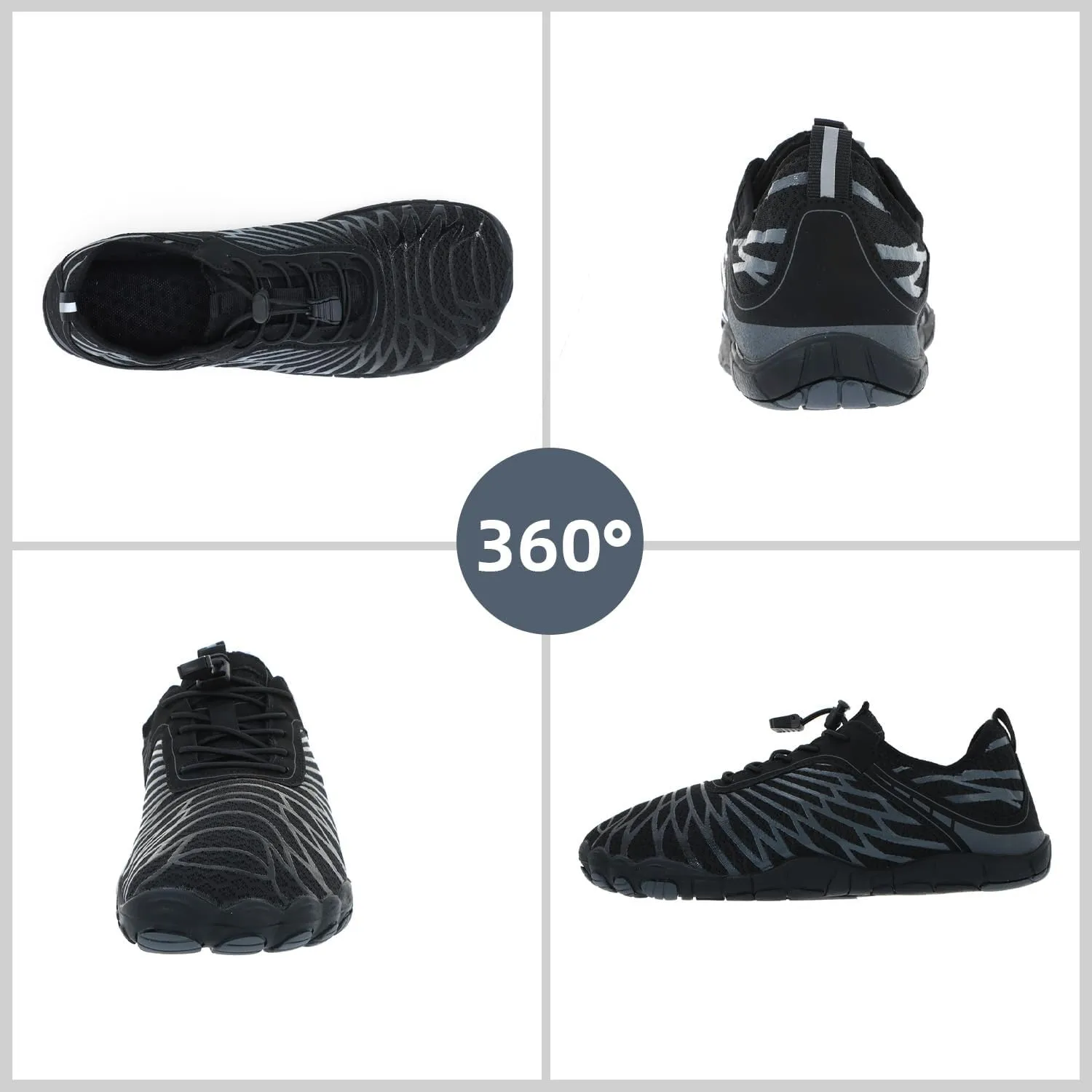 KUANG! Water Shoes for Women Men Beach Barefoot Shoes Summer Swimming Non-Slip Athletic Footwear Aqua Quick Dry Hiking Surf