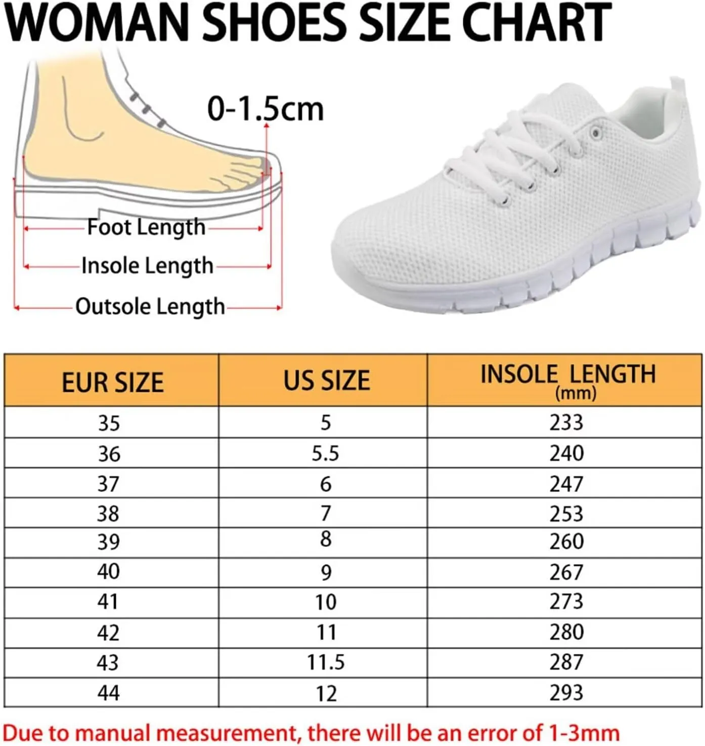Kuiaobaty Women's Walking Shoes Running Shoes Fashion Sneakers Men's Athletic Shoes Tennis Sneaker Lace-up Lightweight