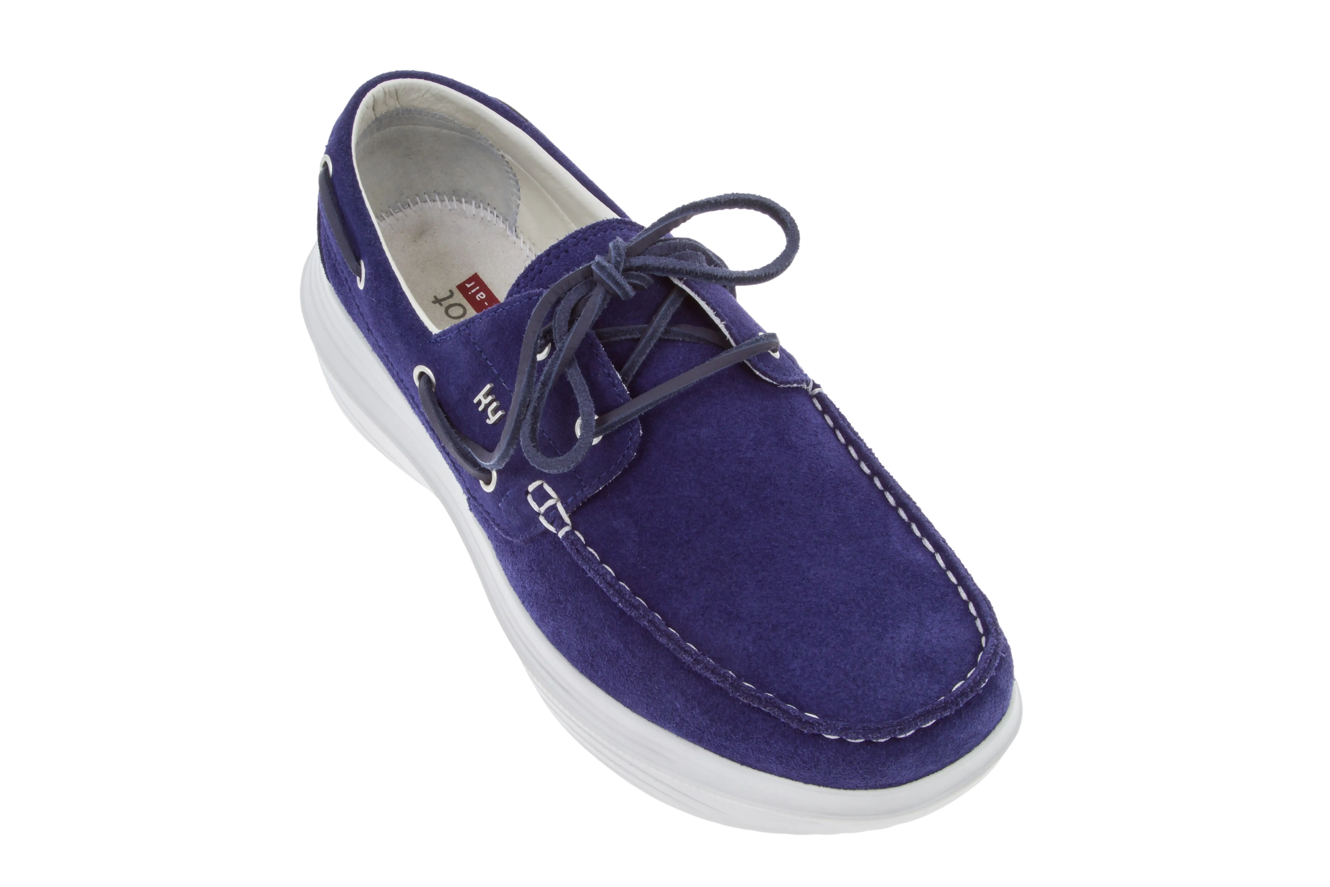 kybun Men's Montreux Blue Boat Shoe