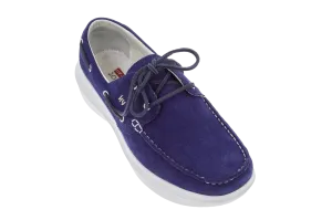 kybun Men's Montreux Blue Boat Shoe