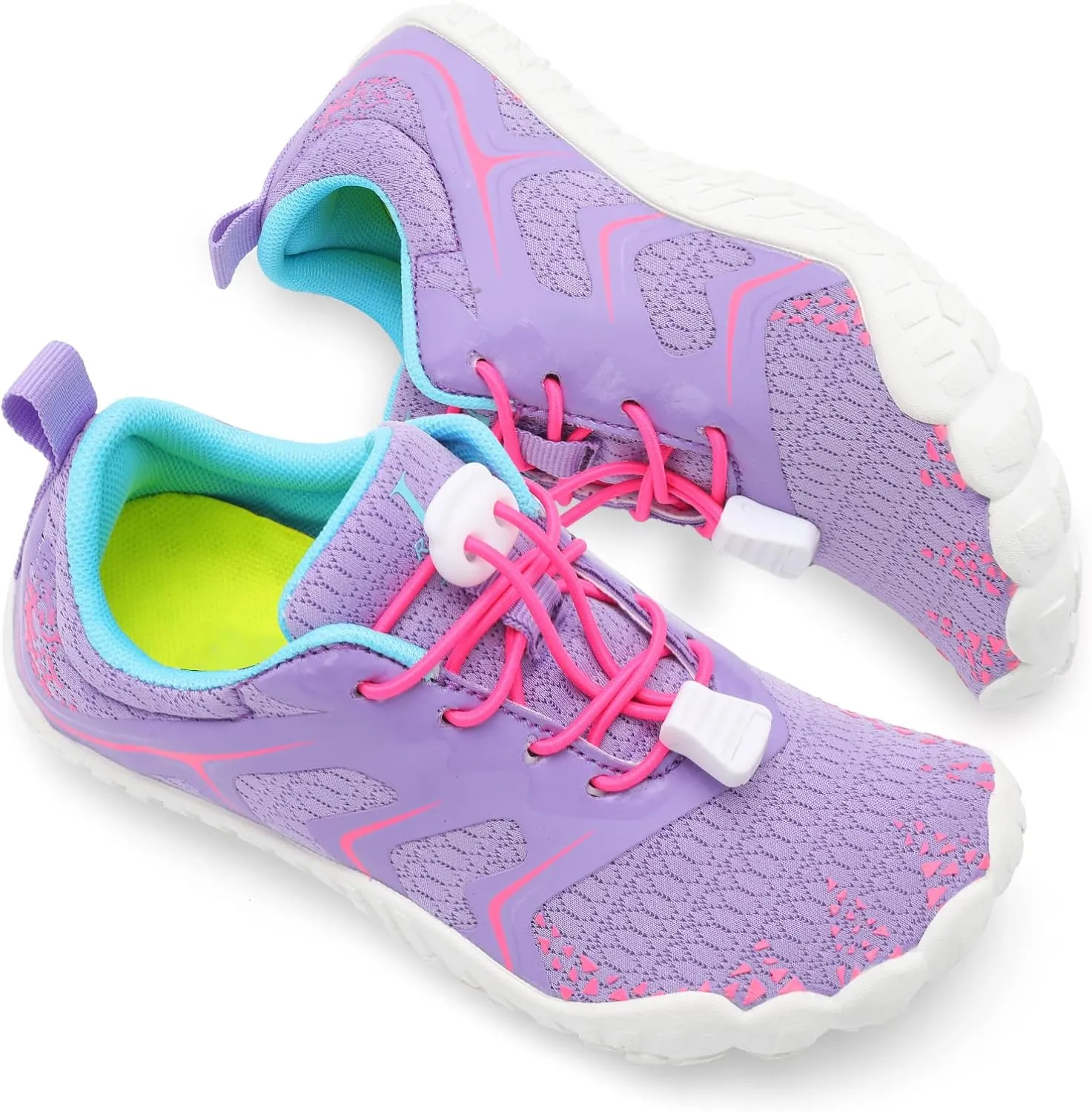 L-RUN Kids Water Shoes Boys Girls Barefoot Water Hiking Shoes Indoor Outdoor Quick Dry Athletic Sneaker Shoes