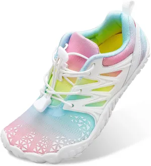 L-RUN Kids Water Shoes Boys Girls Barefoot Water Hiking Shoes Indoor Outdoor Quick Dry Athletic Sneaker Shoes