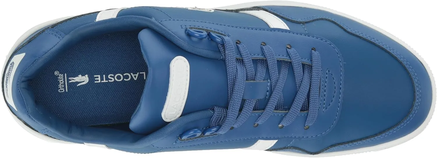Lacoste Men's T Clip Multicolor Leather & Suede Sneaker