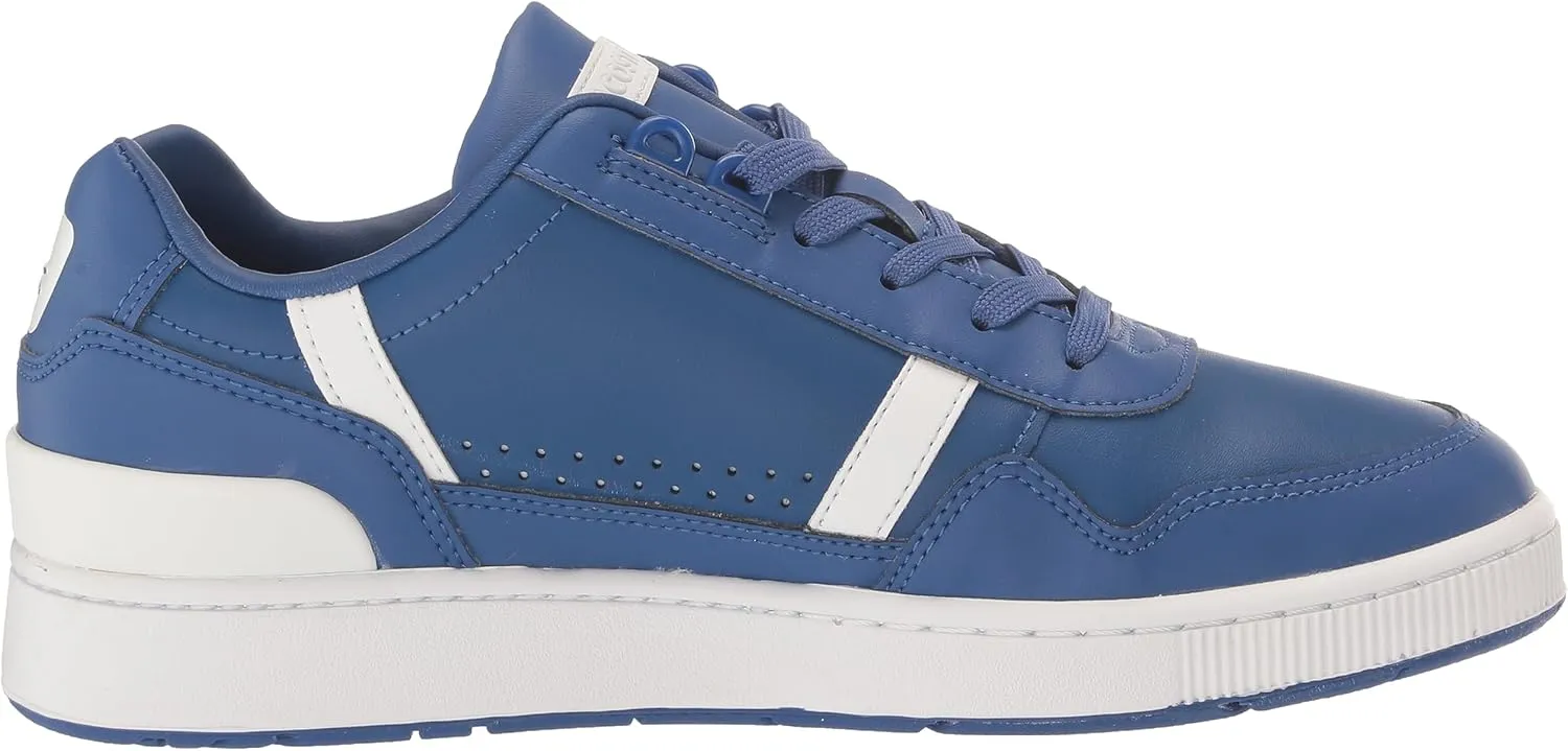 Lacoste Men's T Clip Multicolor Leather & Suede Sneaker