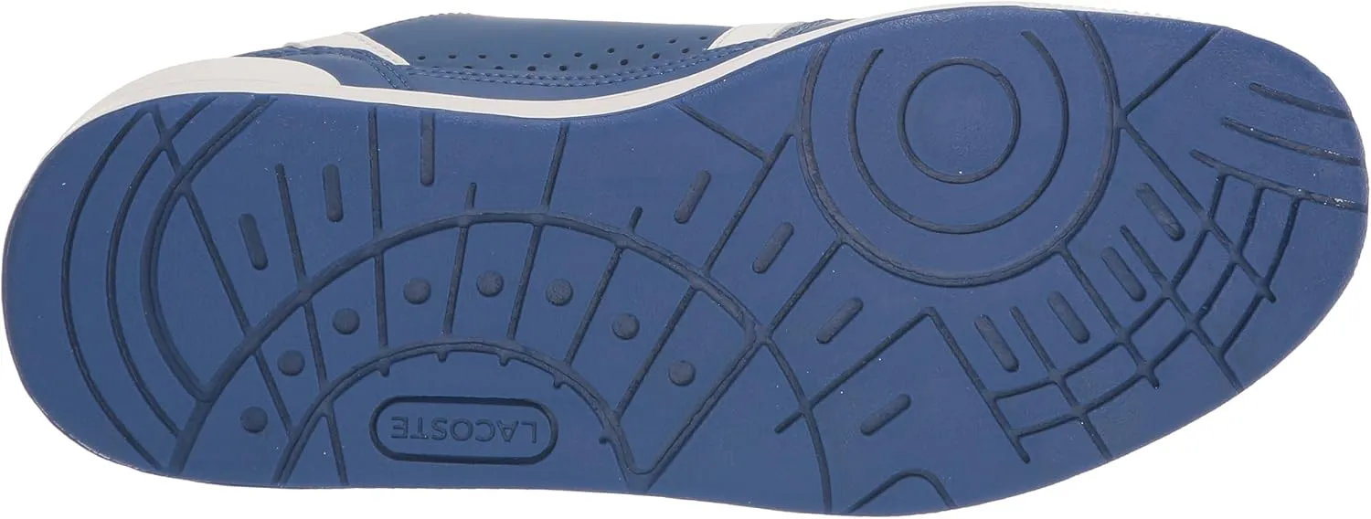 Lacoste Men's T Clip Multicolor Leather & Suede Sneaker