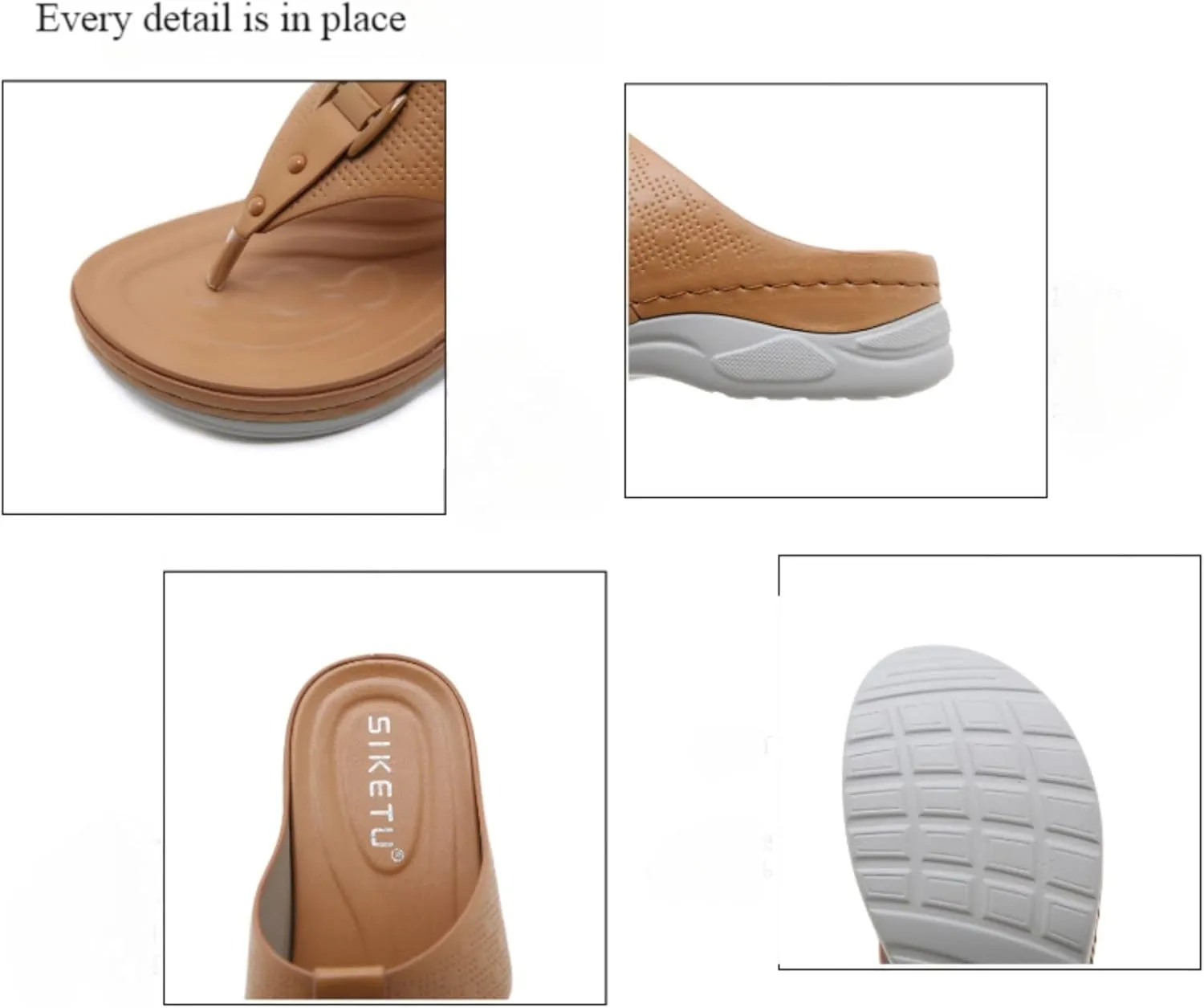 Ladies Orthopedic Wedge Flip Flop Sandals,Retro Lightweight Arch Support Beach Slippers,Outdoor Comfort Open Toe Flip Flops.