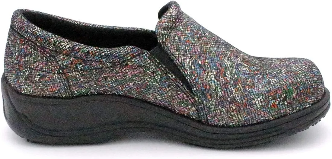 Laforst Rachel 7003 Womens Leather Nonslip Server Slip On Clog