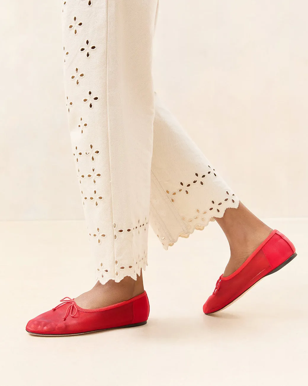 LANDON MESH BALLET FLAT