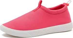 Lands' End Kids Water Shoes, Boys and Girls Water Shoes for Kids, Quick Dry Slip On Aqua Swim Shoes for Kids Pool or Beach, Purple Tie Dye or Navy Blue, Size 1 Little Kid to 7 Big Kid Youth
