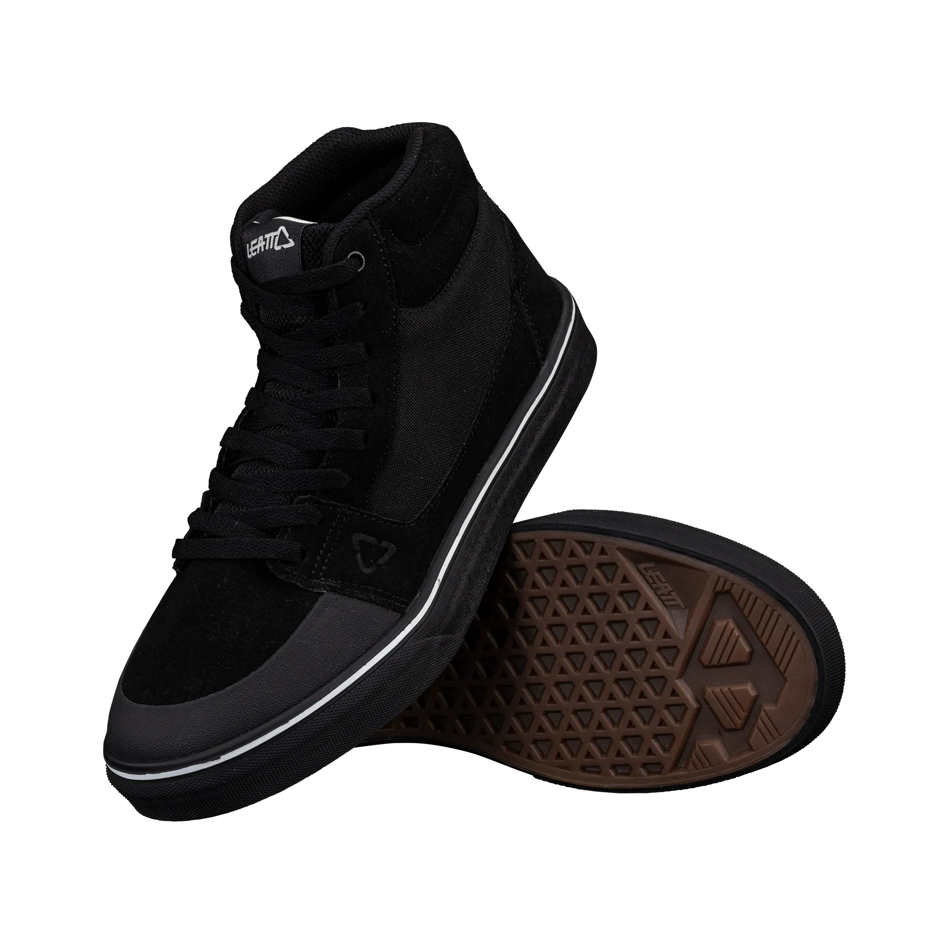 Leatt 1.0 Hi Flat Pedal Shoes - US 11.0 - Black