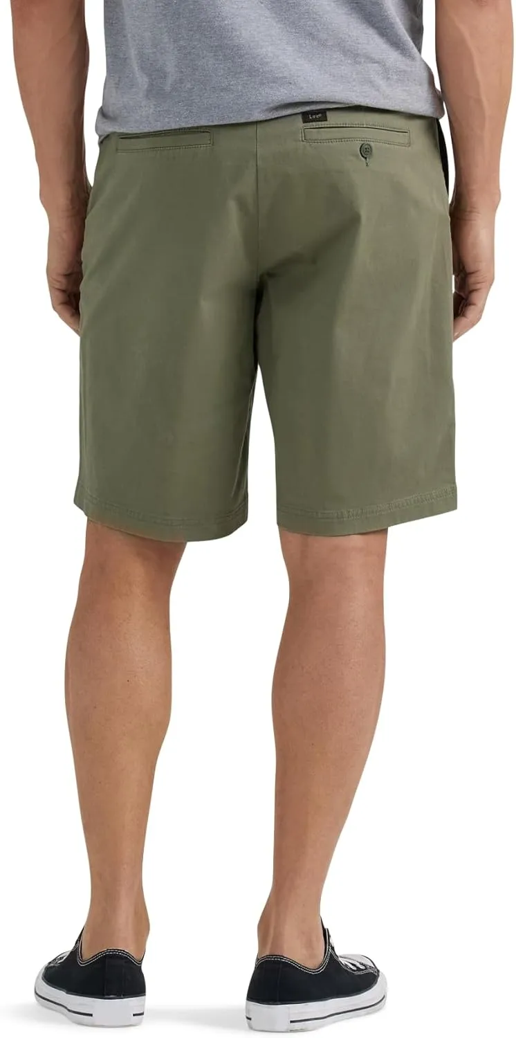Lee Men's Extreme Motion Flat Front Short