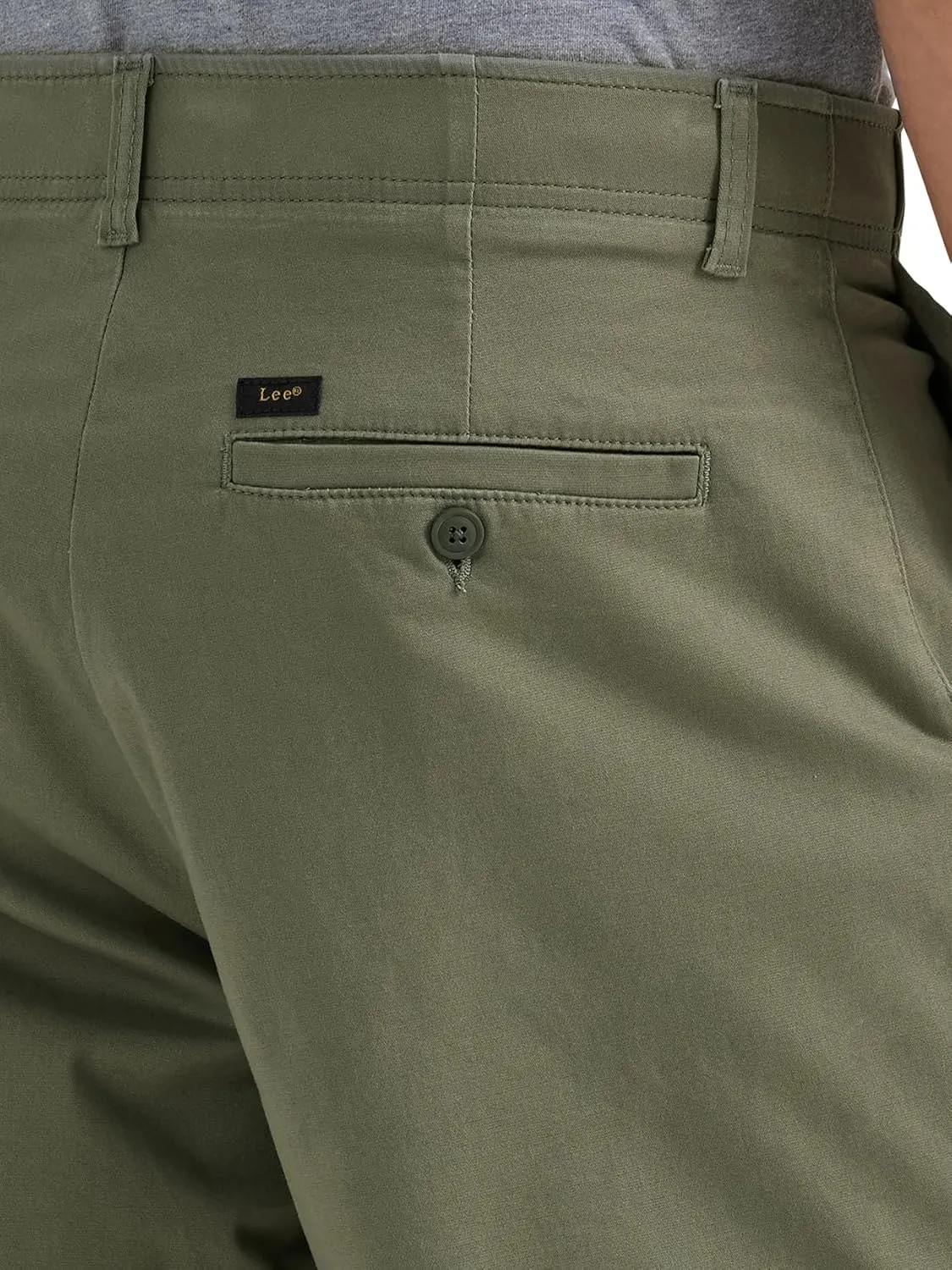 Lee Men's Extreme Motion Flat Front Short