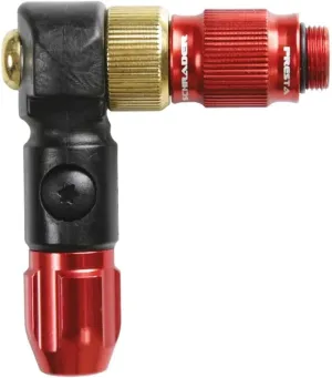 LEZYNE ABS-1 Pro Chuck Bicycle Valve Head, Presta & Schrader Compatible, High Performance, Bike Valve