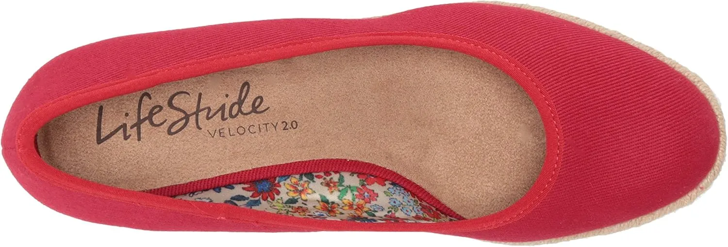 LifeStride Women's Karma Espadrille Slip-On