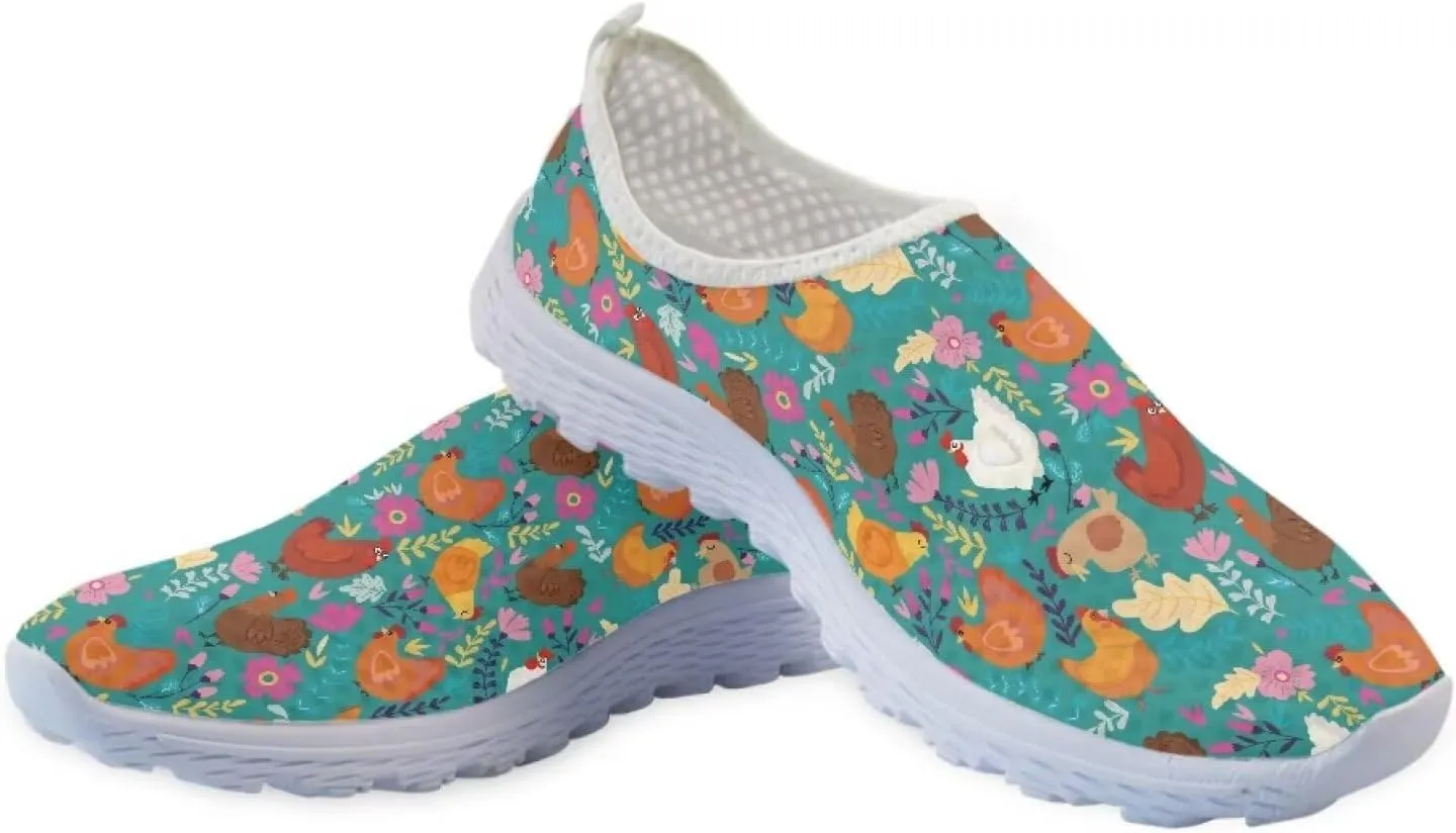 Lightweight Indoor Outdoor Water Shoes for Men Women Air Mesh Casual Aqua Shoes Barefoot Slip-On Shoes