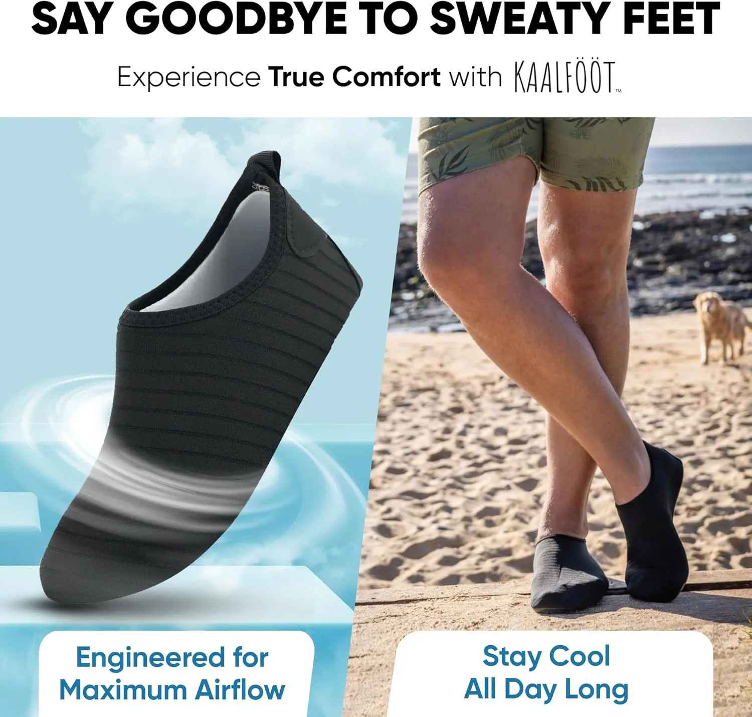 Lightweight Water Shoes for All Ages – Travel Essentials for Beach Adventures, Quick-Dry Non Slip Shoes for Indoor & Outdoor – Comfortable Design for Men, Women & Kids