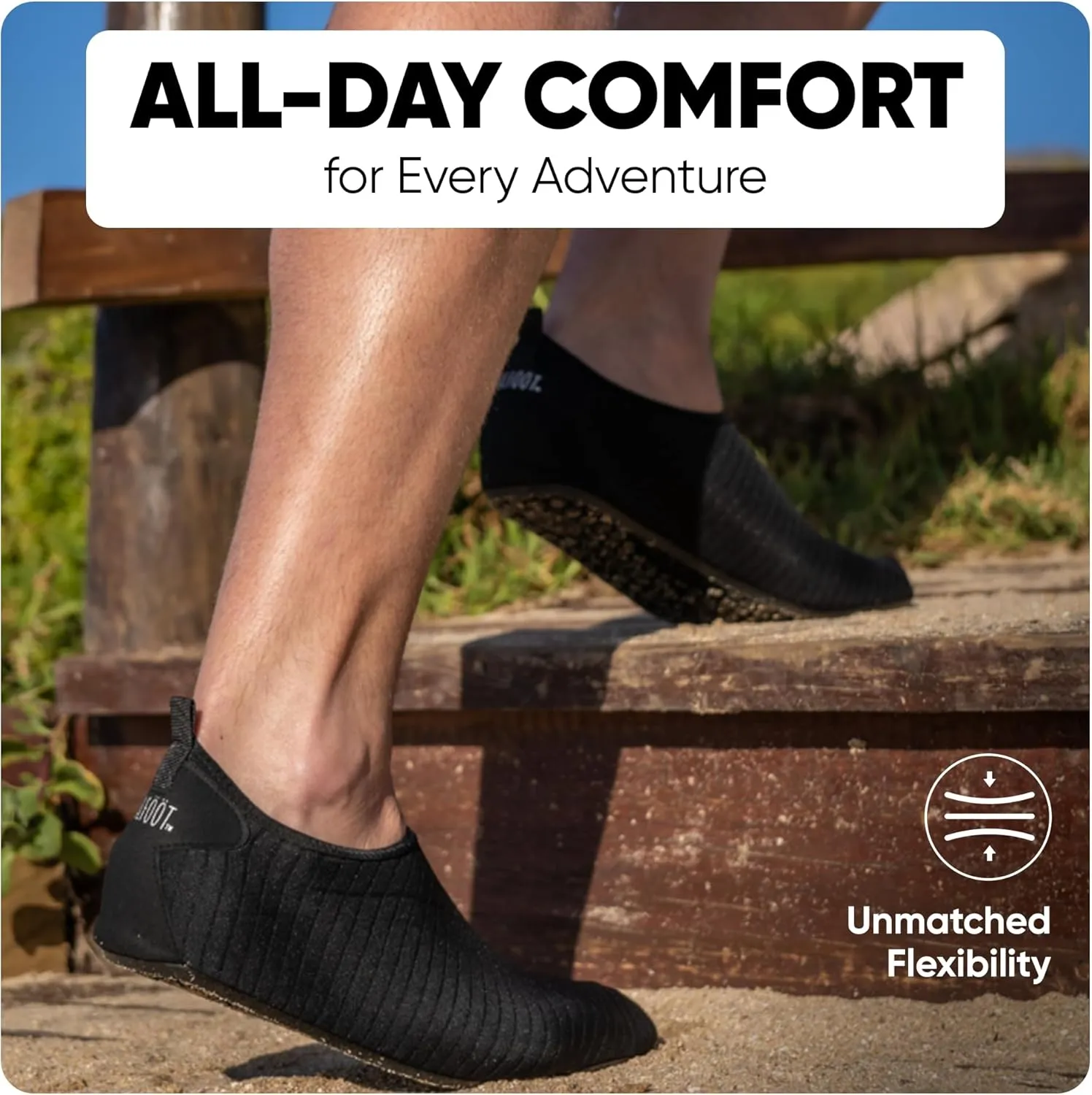 Lightweight Water Shoes for All Ages – Travel Essentials for Beach Adventures, Quick-Dry Non Slip Shoes for Indoor & Outdoor – Comfortable Design for Men, Women & Kids