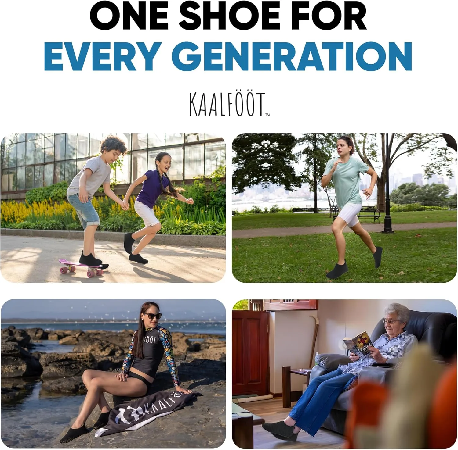 Lightweight Water Shoes for All Ages – Travel Essentials for Beach Adventures, Quick-Dry Non Slip Shoes for Indoor & Outdoor – Comfortable Design for Men, Women & Kids