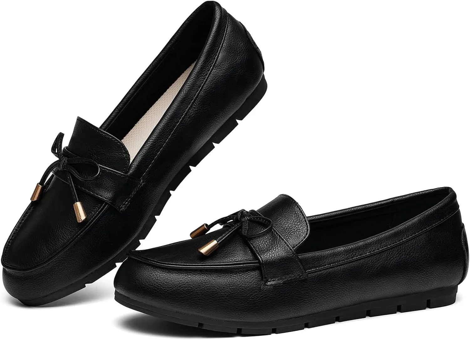 Loafers for Women Slip On Flats Shoes Non Slip Work Shoes Comfort Soft Business Casual Walking Womens Loafers