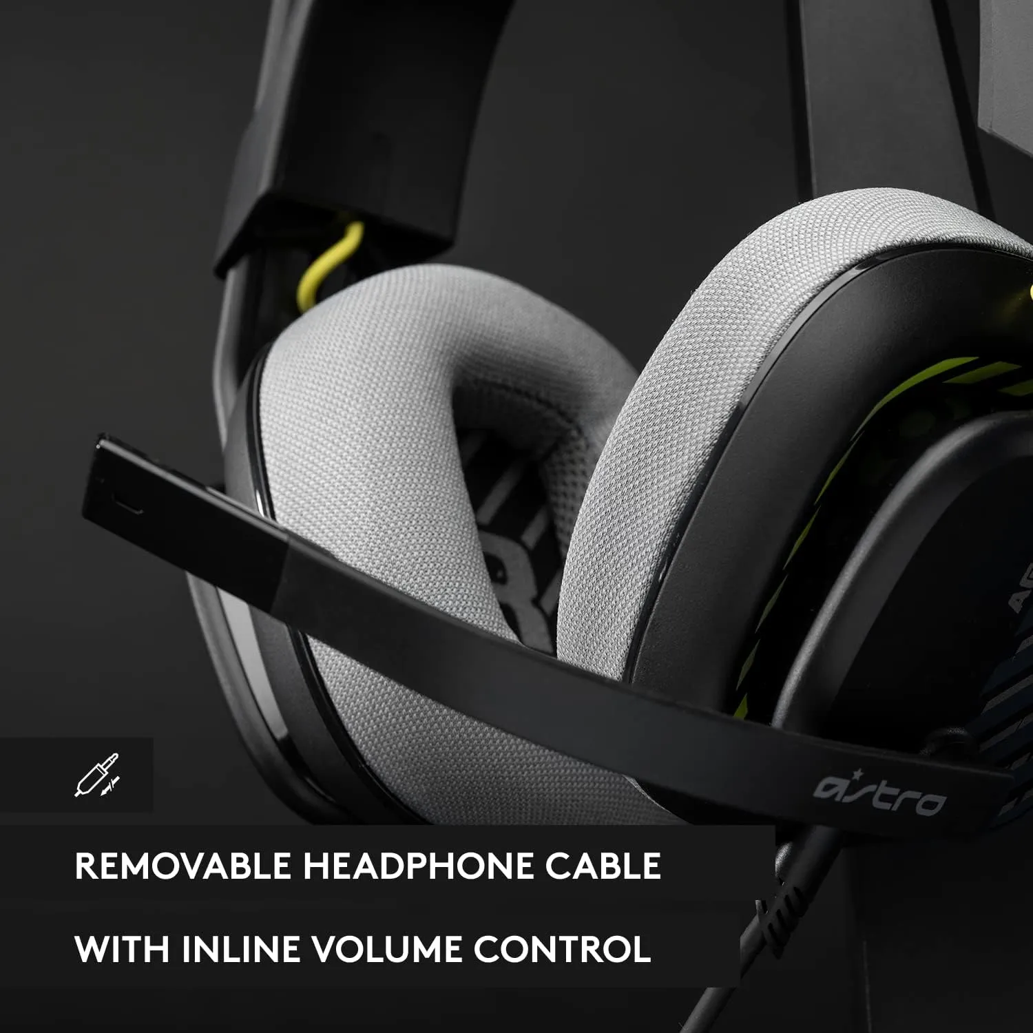 Logitech G Astro A10 Gen 2 Cross-Platform Wired Gaming Headset for PlayStation 5/4, Xbox S|X, Nintendo Switch, PC: 3.5mm Headphone Jack, 32mm Drivers, Flip-to-Mute Mic, Over-Ear - Black/Xbox Edition