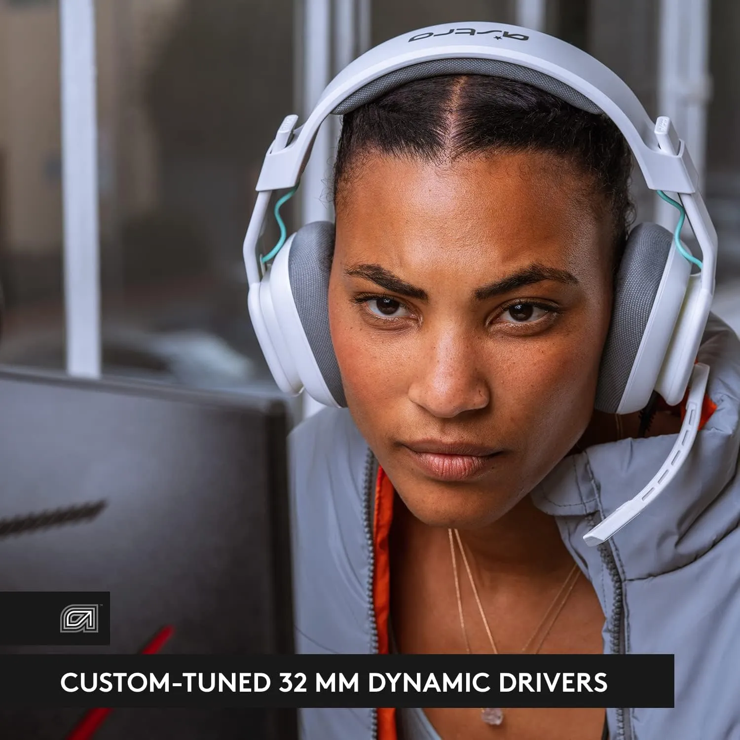Logitech G Astro A10 Gen 2 Cross-Platform Wired Gaming Headset for PlayStation 5/4, Xbox S|X, Nintendo Switch, PC: 3.5mm Headphone Jack, 32mm Drivers, Flip-to-Mute Mic, Over-Ear - White/PS Edition