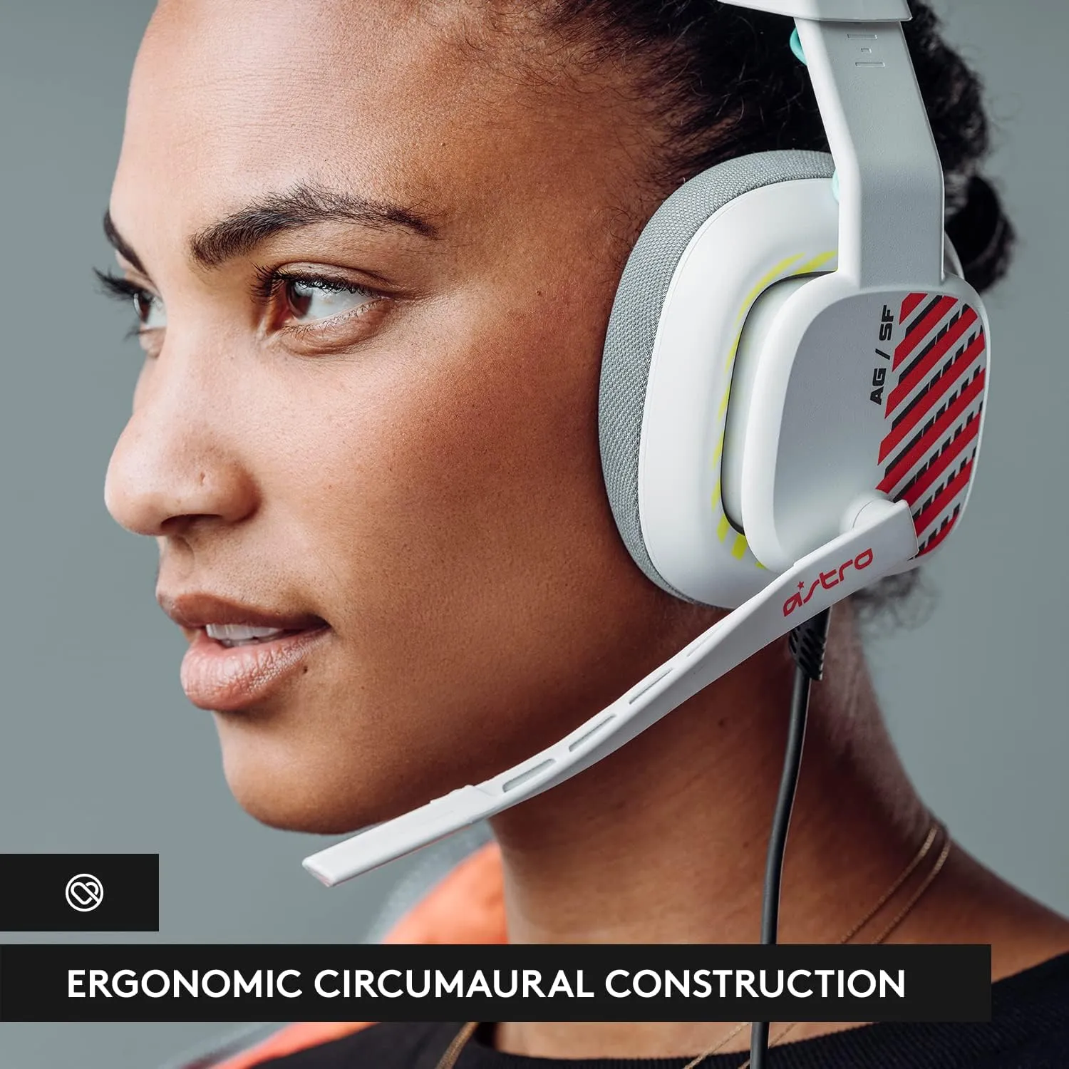 Logitech G Astro A10 Gen 2 Cross-Platform Wired Gaming Headset for PlayStation 5/4, Xbox S|X, Nintendo Switch, PC: 3.5mm Headphone Jack, 32mm Drivers, Flip-to-Mute Mic, Over-Ear - White/PS Edition