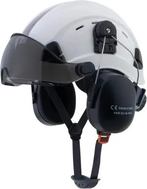 LOHASPRO Hard Hat Safety Helmet Arborist Forestry Helmet Garden Tree Cutting Logging Wood Chopping Chainsaw Work Construction Hardhat