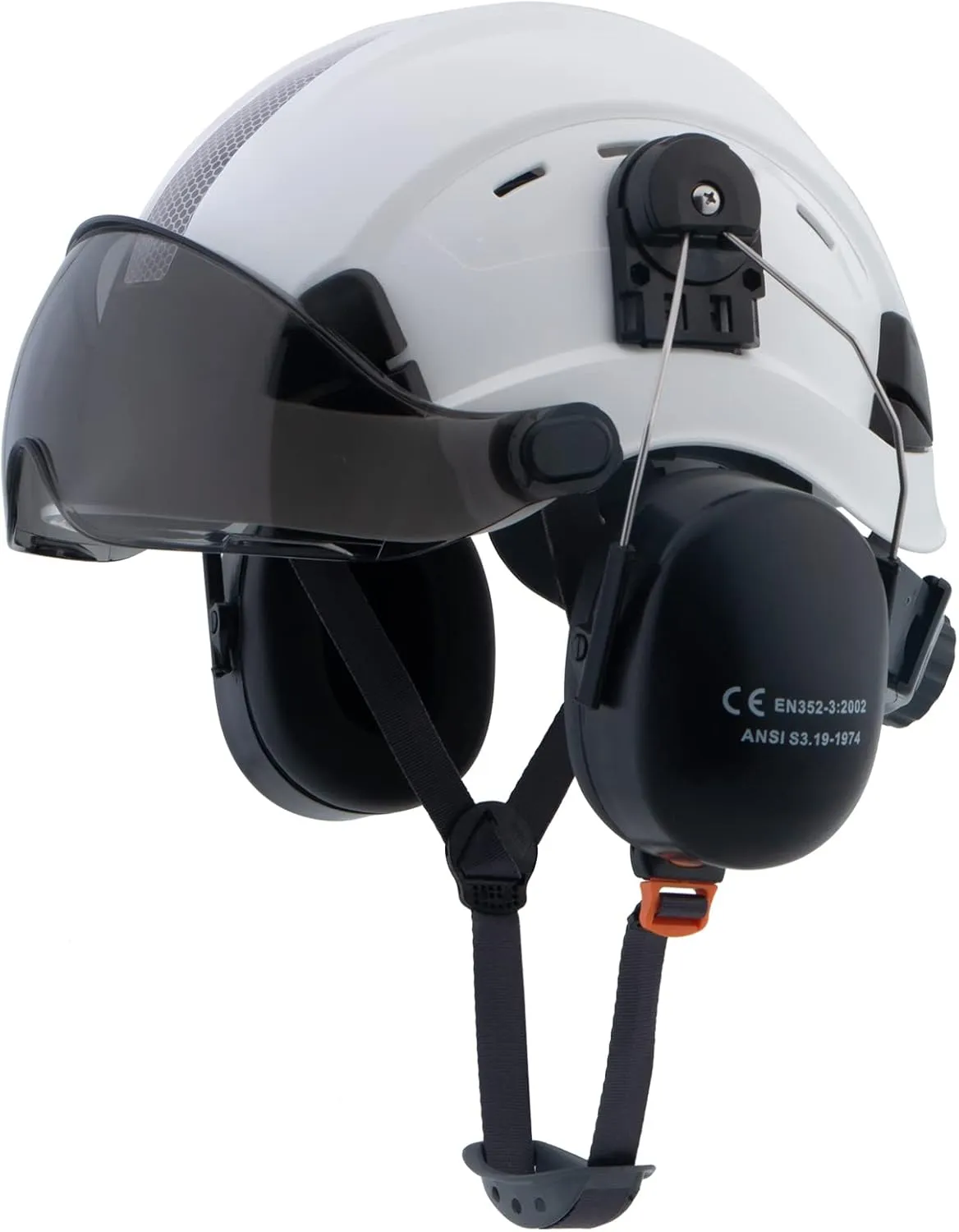 LOHASPRO Hard Hat Safety Helmet Arborist Forestry Helmet Garden Tree Cutting Logging Wood Chopping Chainsaw Work Construction Hardhat