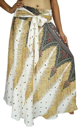 Lovely Creations Women Long Bohemian Maxi Skirts Midi Dress US Size 0-16