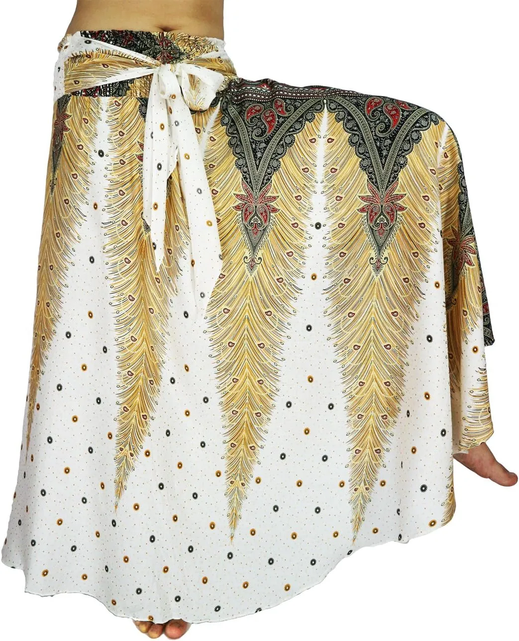 Lovely Creations Women Long Bohemian Maxi Skirts Midi Dress US Size 0-16