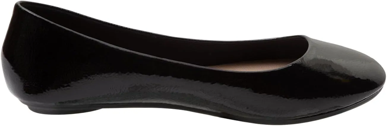 Lower East Side Women's Patent Chelsea Round Toe Dress Casual Flats