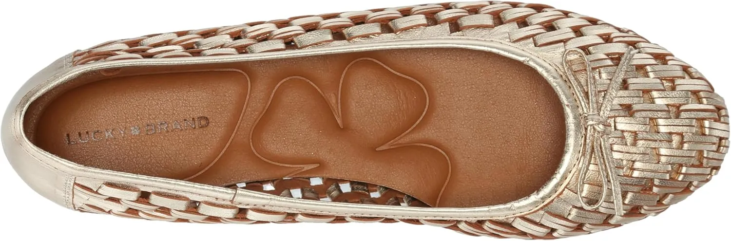 Lucky Brand Women's Mogeni Woven Ballet Flat