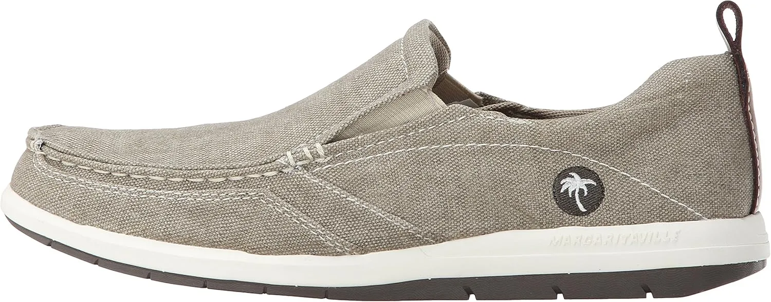 Margaritaville Footwear Men's Marina Canvas Boat Shoe