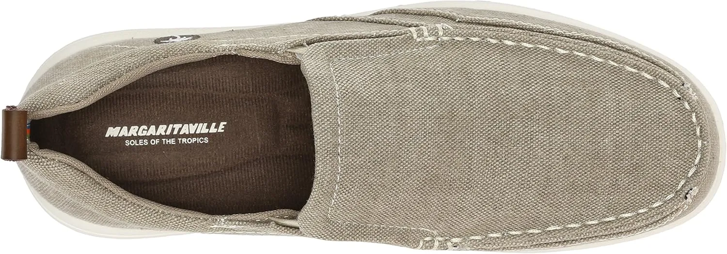 Margaritaville Footwear Men's Marina Canvas Boat Shoe