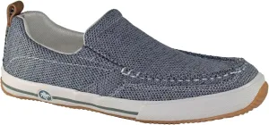 Margaritaville Men's Padded Tongue and Collar Textured Canvas Upper Slip on Casual Shoe Boat