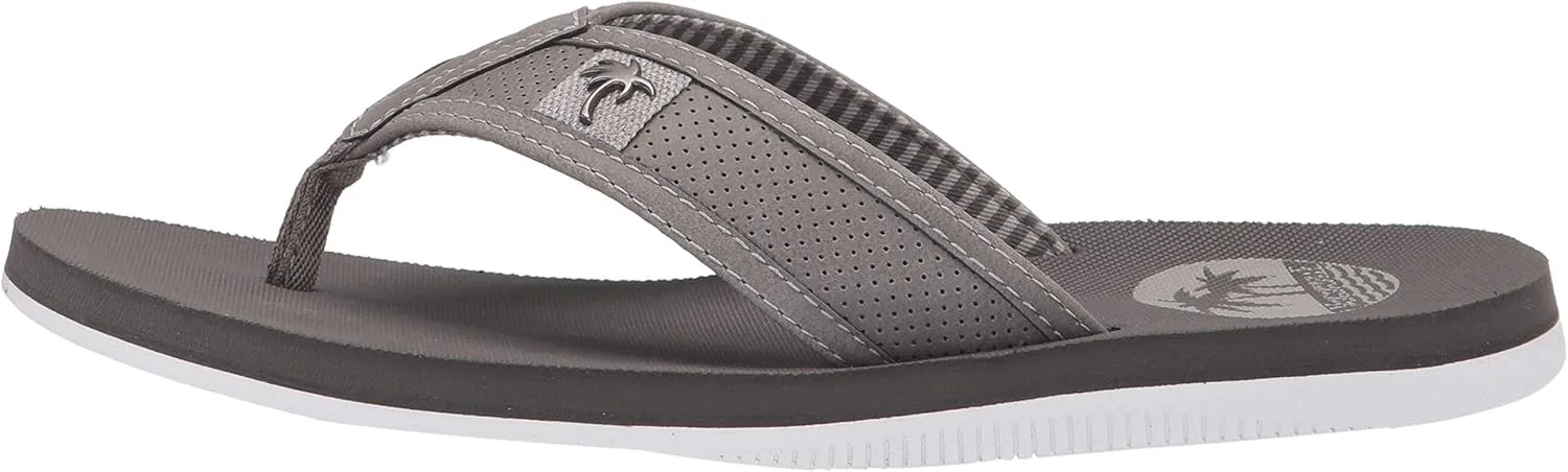 Margaritaville men's Palm Lightweight and Durable Flip Flops