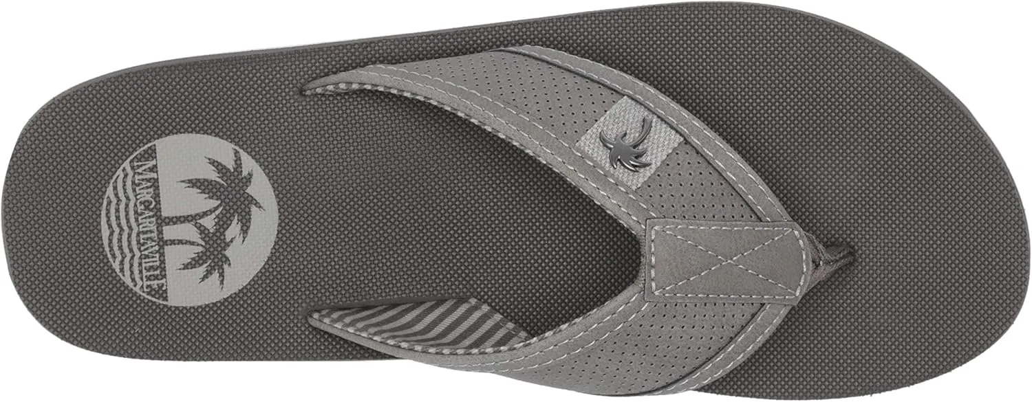 Margaritaville men's Palm Lightweight and Durable Flip Flops