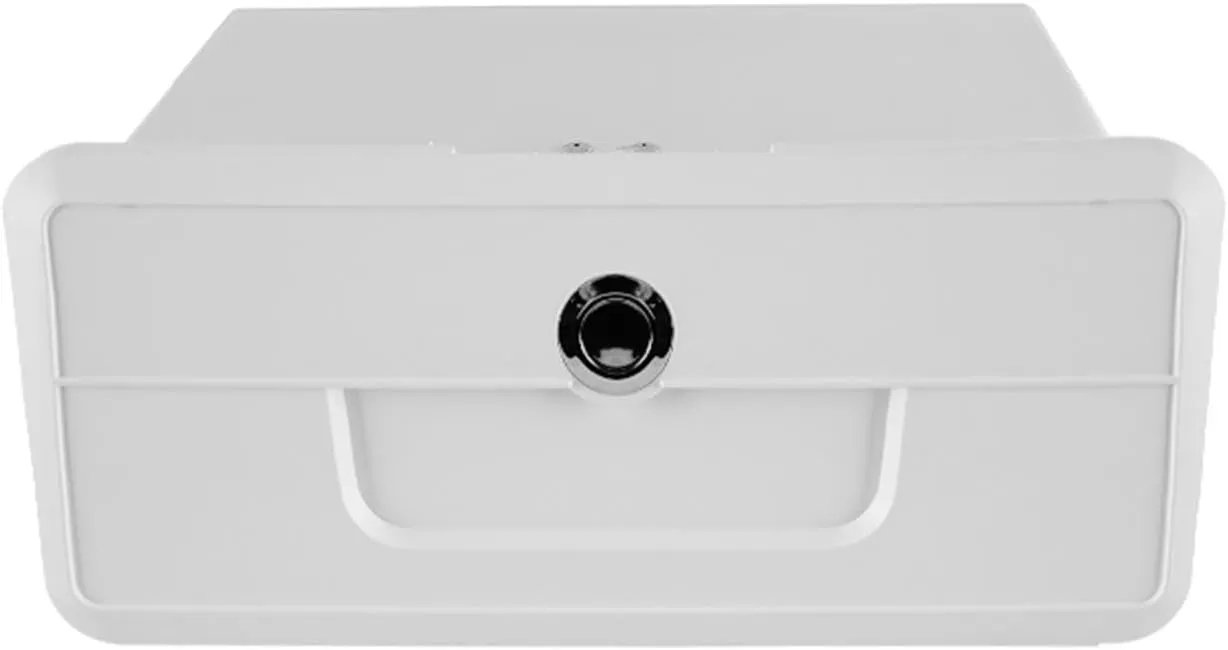 Marine Boat Storage Box Container with Lock, Lightweight Lockable Boat Yacht Storage Case for Phones, white