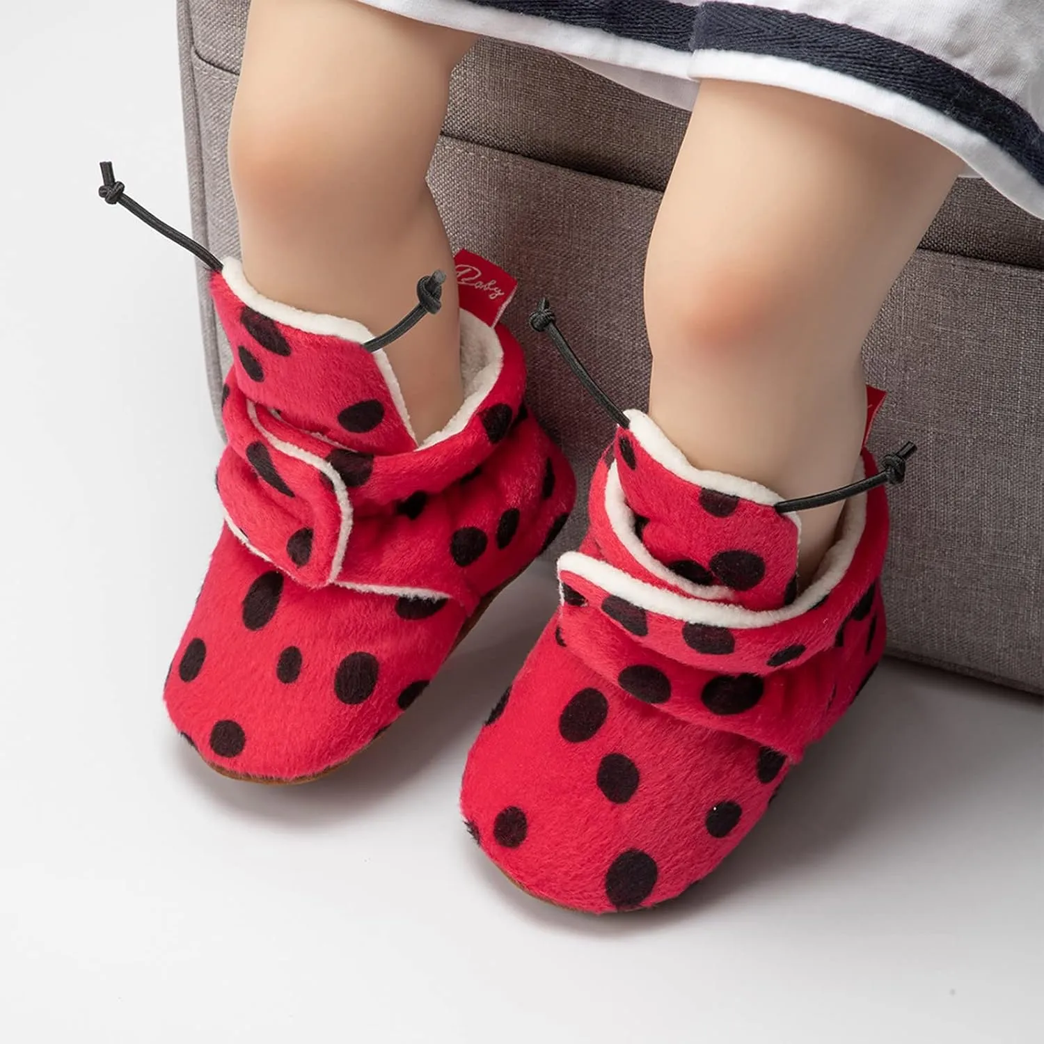 Mary Jane Shoes Toddler, Baby Girls Soft Booties Snow Boots Infant Toddler Warming Prewalker First Walkers Shoes