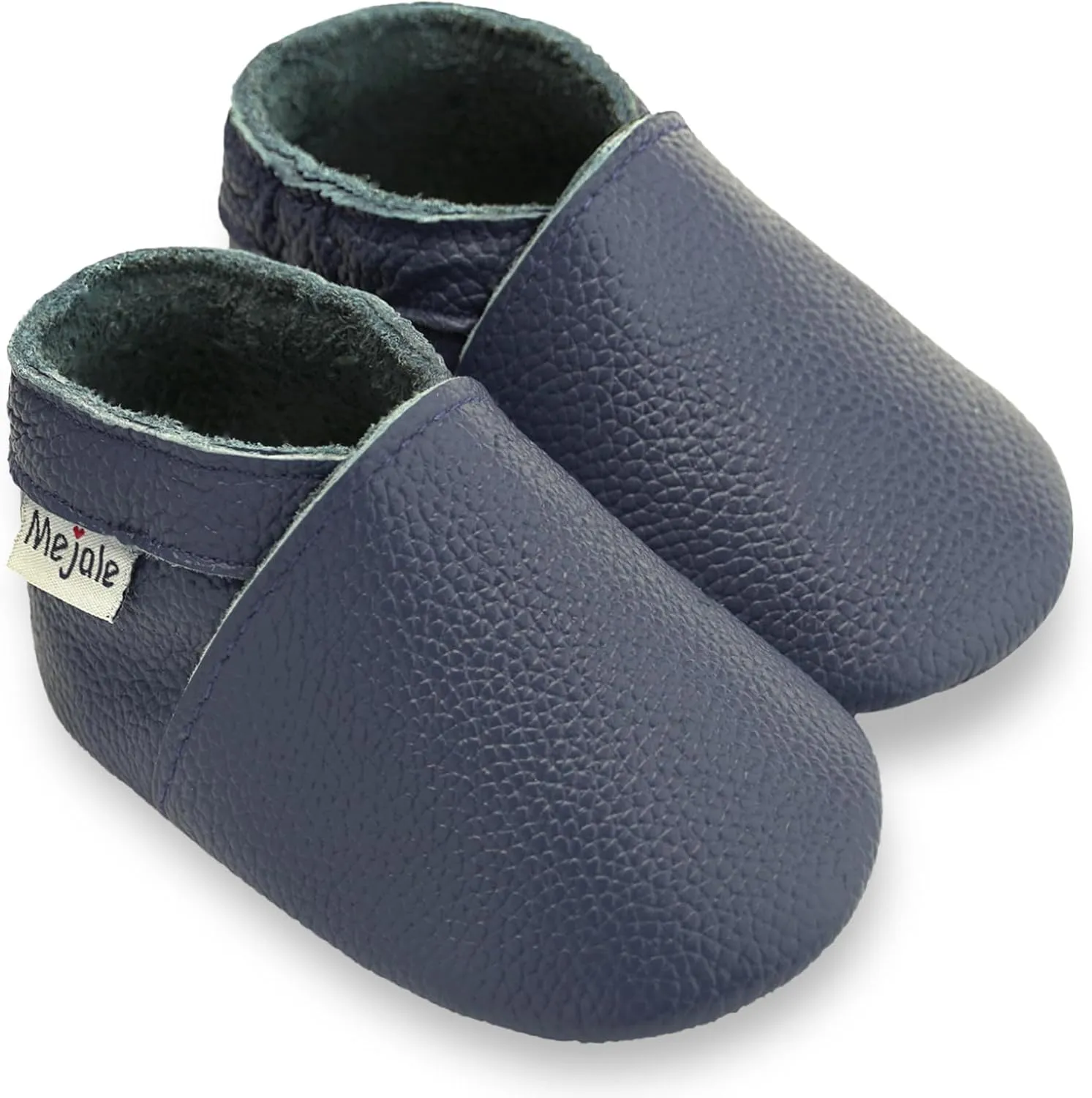 Mejale Baby Infant Toddler Shoes Slip-on Soft Sole Leather Moccasins Pre-Walkers