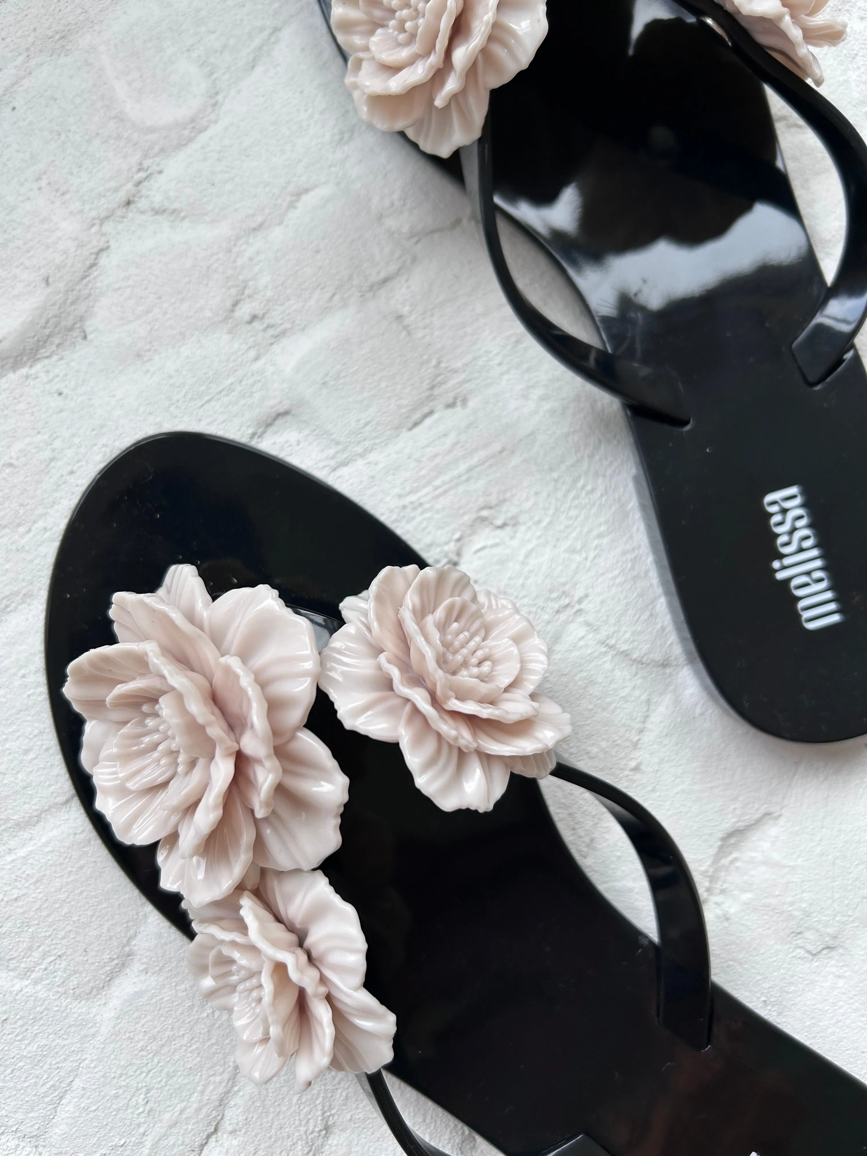 Melissa Jelly Sandal in Beige Florals