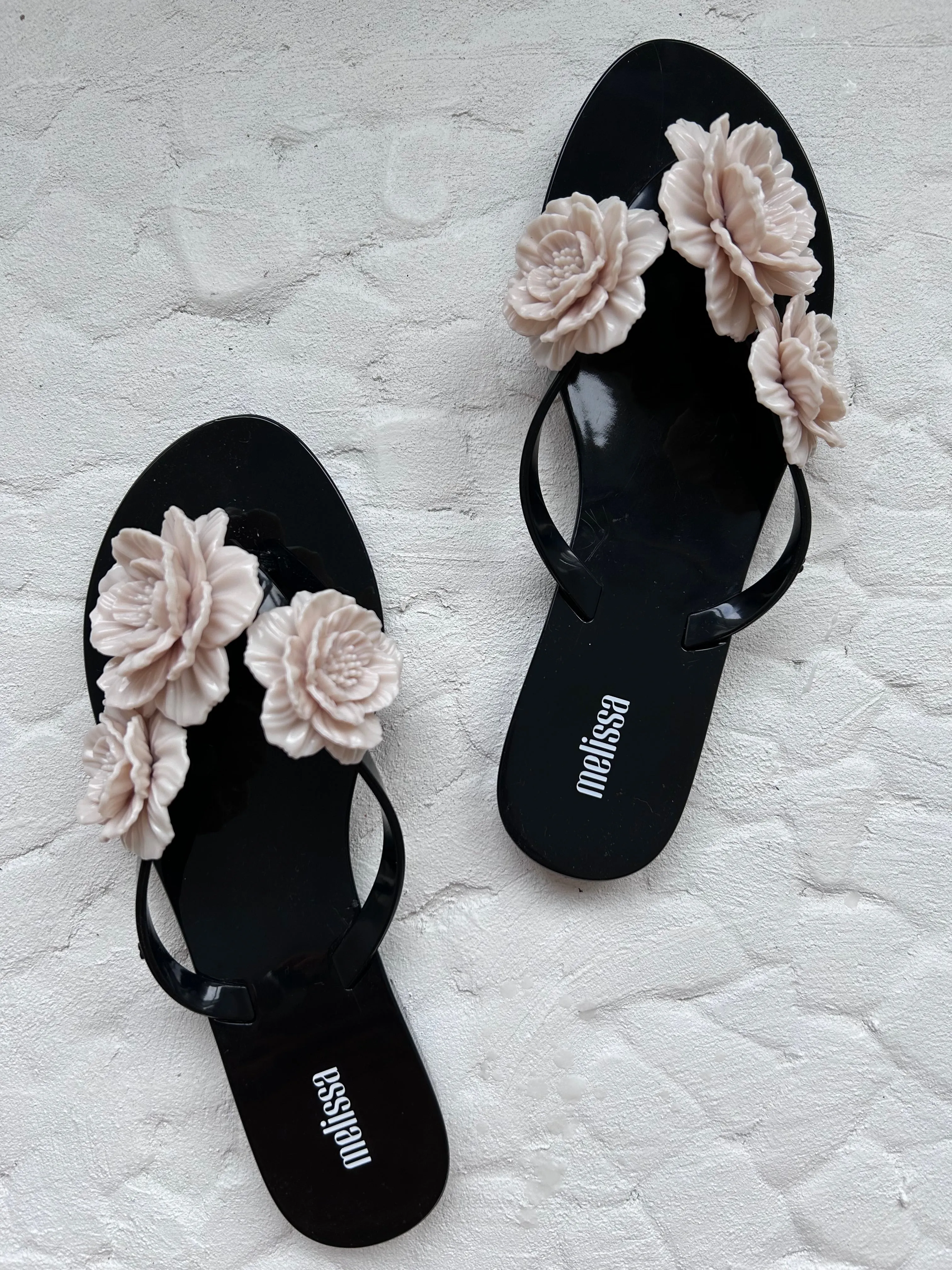 Melissa Jelly Sandal in Beige Florals