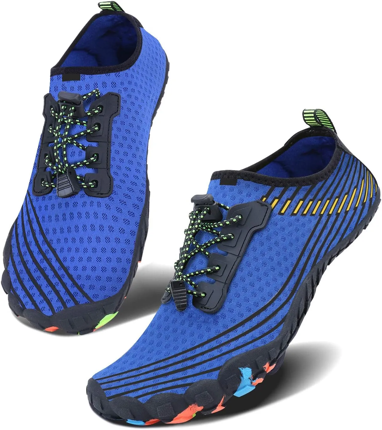Men Women Water Sports Shoes Slip-on Quick Dry Aqua Swim Shoes for Pool Beach Surf Walking Water Park